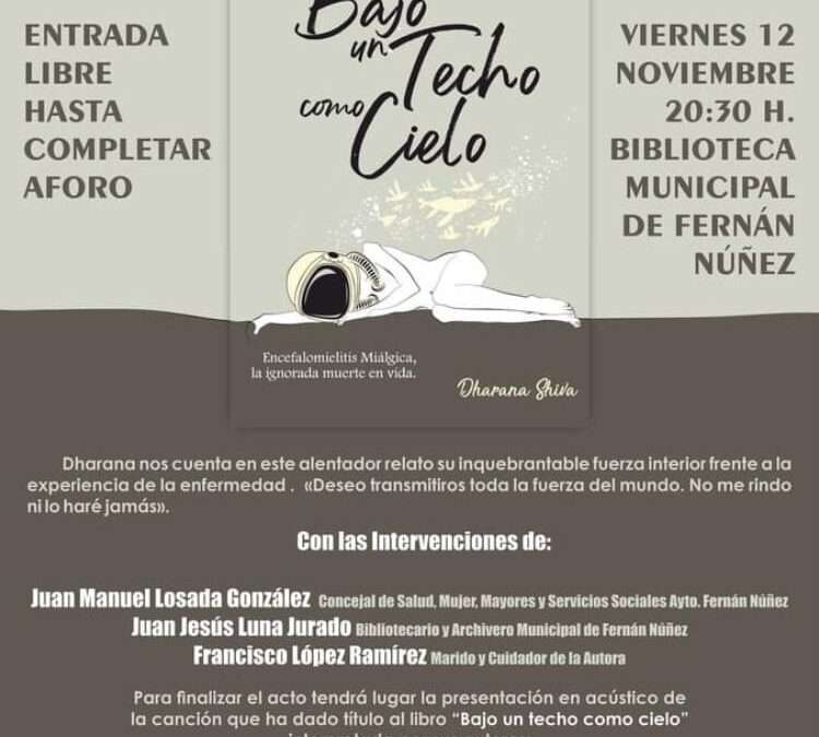 Presentación del libro “Bajo un techo como cielo” de Dharana Shiva